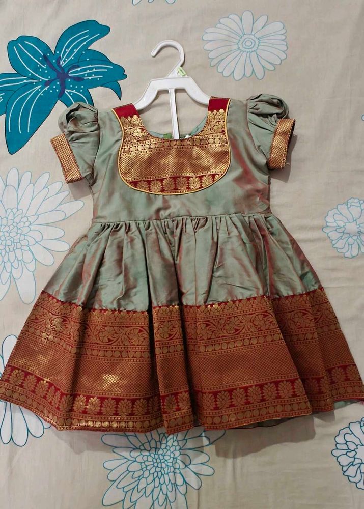 Beautiful Baby Girl's Ethnic Dress