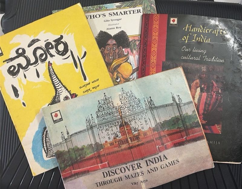 Collection of 4 Indian Children's Books