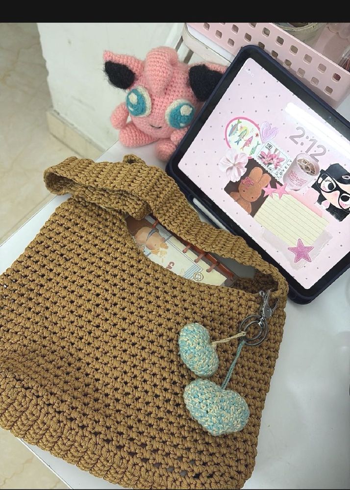 Handmade Crochet Tote Bag