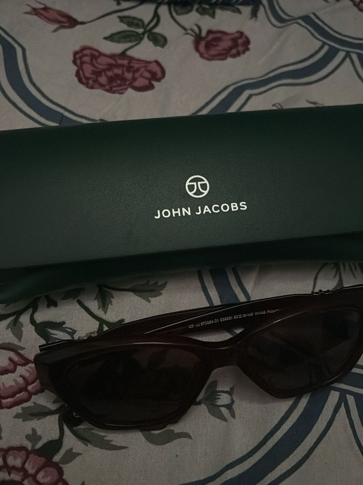 John Jacobs Sunglasses with Case