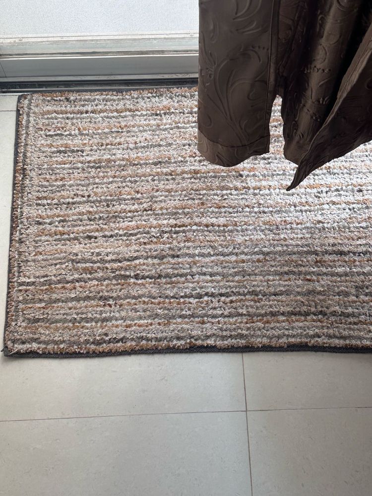 COMBO of 2- Cozy Brown Runner &amp; Door Mat