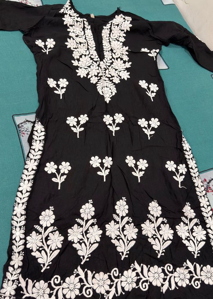 COMBO of 2 :Black and Grey chikankari kurta
