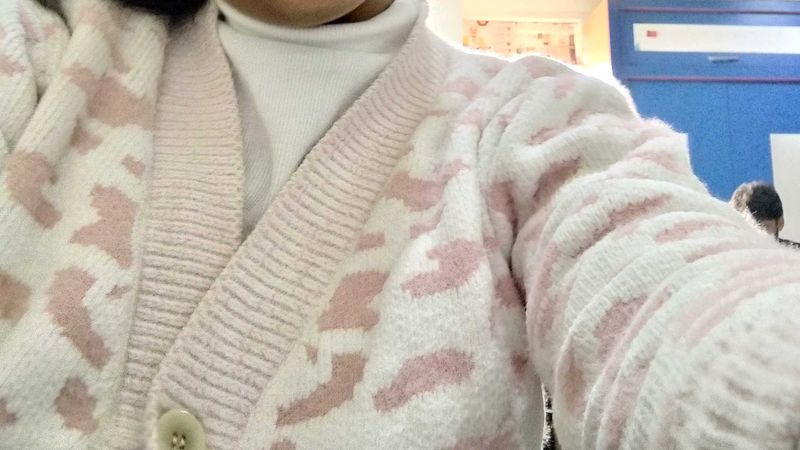 Cozy Leopard Print Cardigan