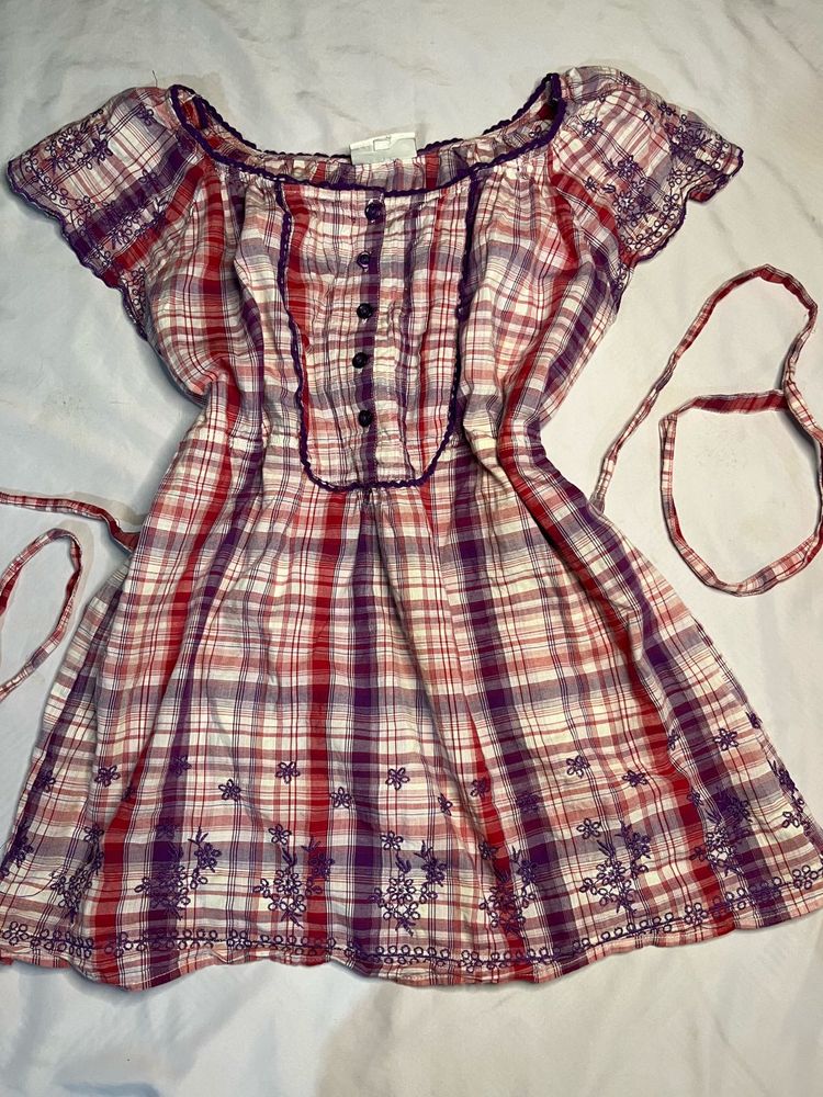 Charming Plaid top