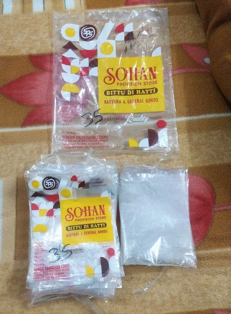 Storage Bags For Packaging Pack Of 40