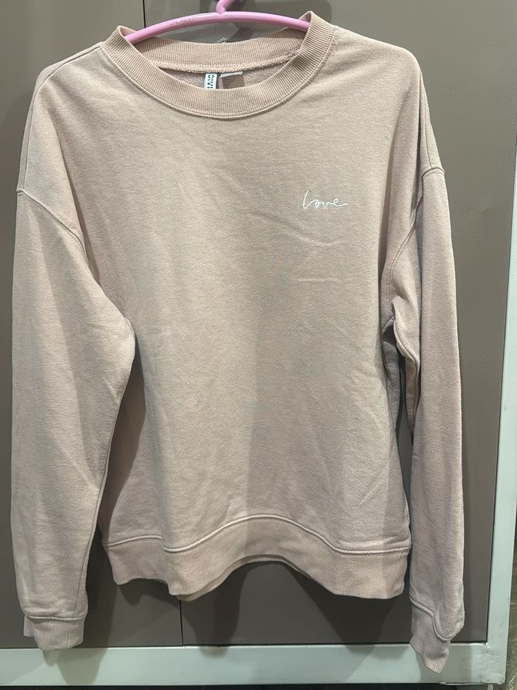 H&amp;M 'Love' Sweatshirt