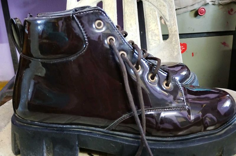 Leo fitness Shiny chunky Boots