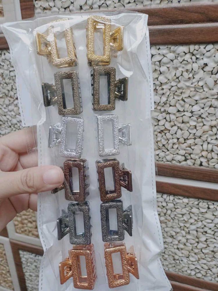 Hair Claw Clips - 12 Piece Set