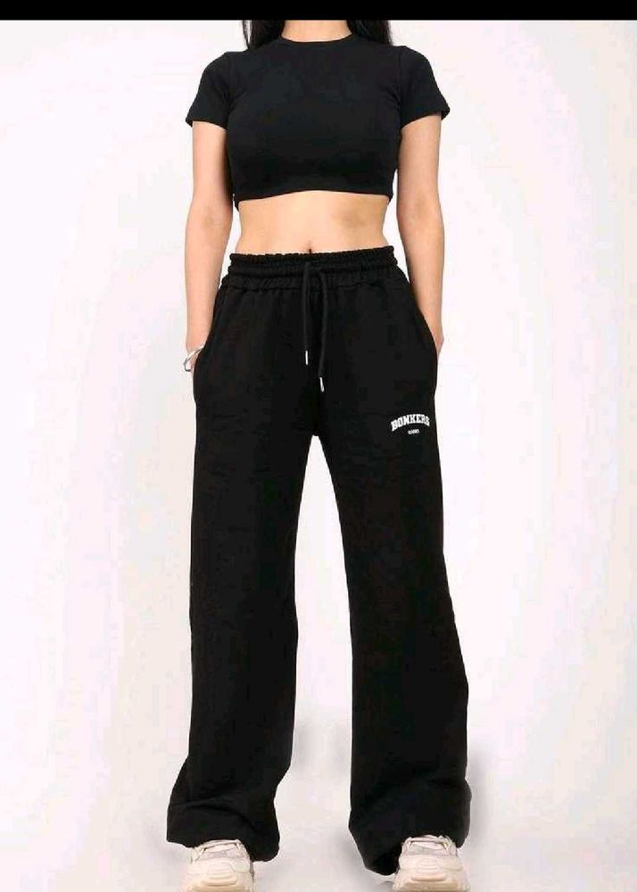 Black Casual Sweatpants
