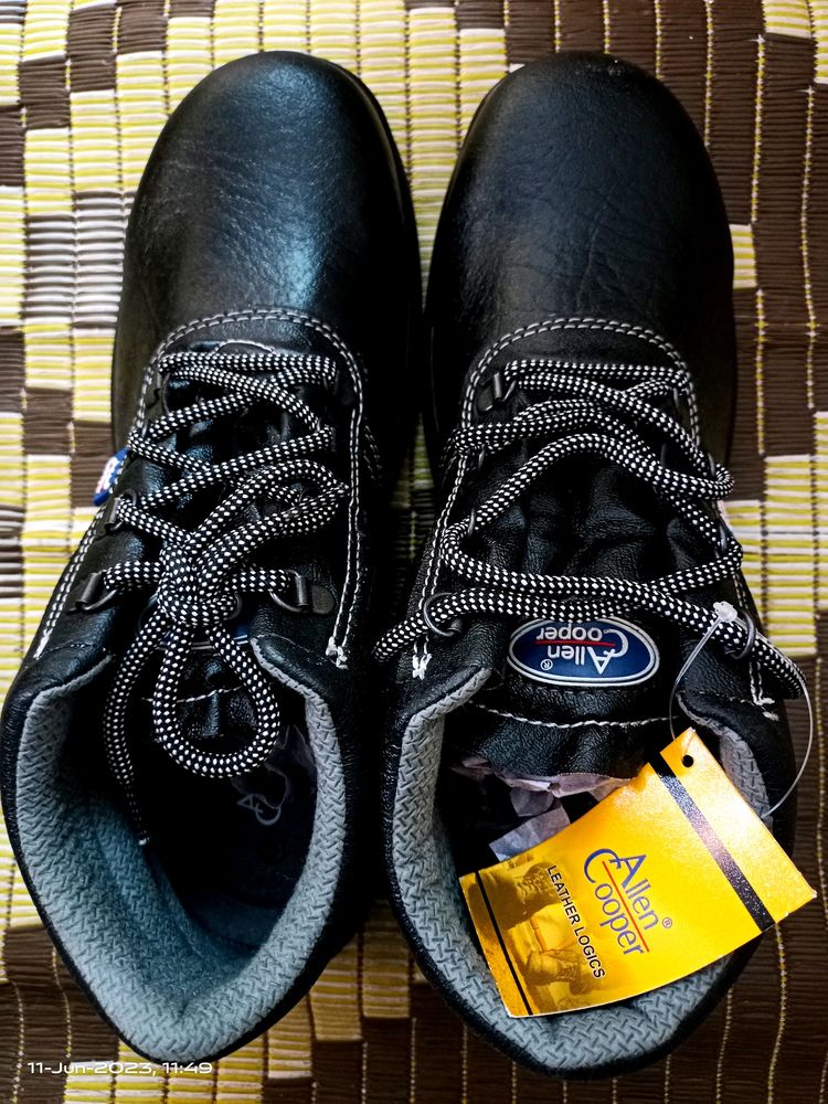 Allen Cooper (47%Discount) Premium Grade Quality Safety Shoes, Foot Length 27cm Size 9