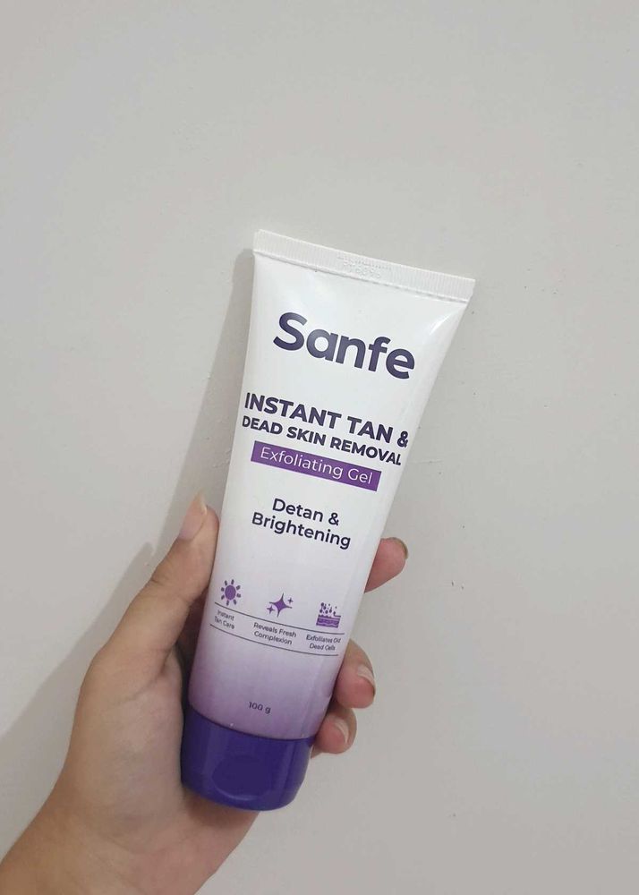 Sanfe Instant Tan &amp; Dead Skin Removal Gel