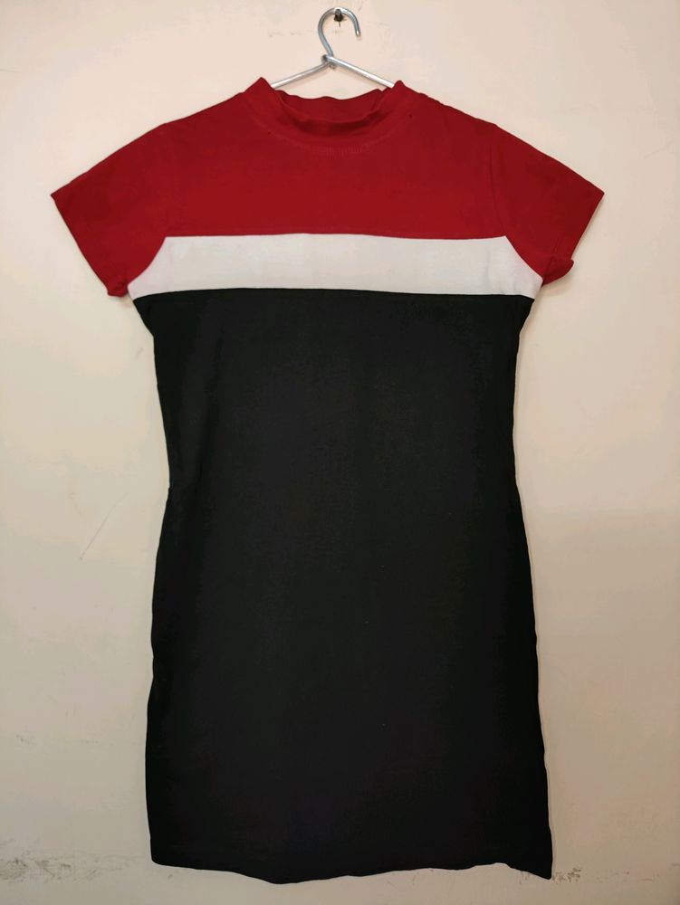 Strips T-shirt Dress