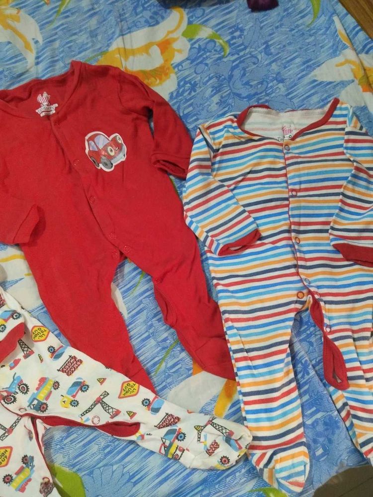 Baby Footed Pajamas Bundle - Size 3-6 Months