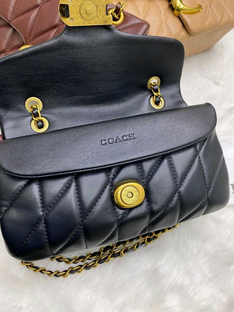 COACH TABBY SHOULDER QUILTED BAG 26 BA