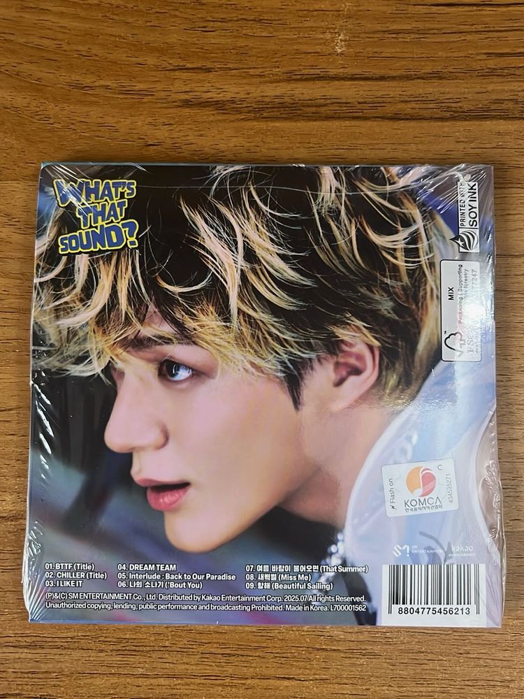 kpop NCT official sealed album