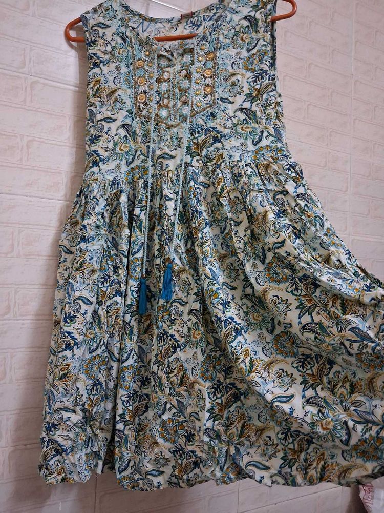 Gown kurta and Plazzo set.