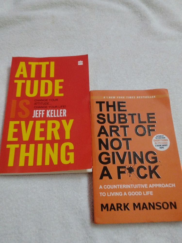 ATTI TUDE IS EVERY THING THE SUBTLE ART OF  Combo