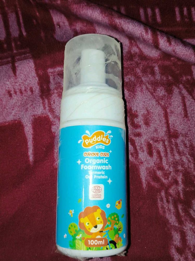 Puddles Kids Organic Foamwash