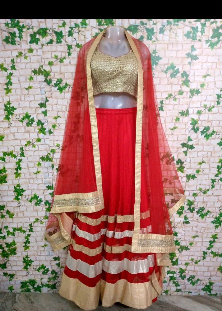 Red Lehenga Choli Set
