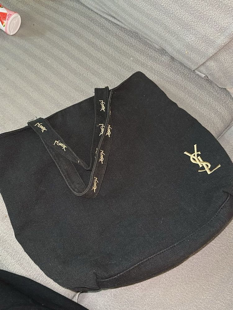 Yves Saint Laurent Black Tote Bag