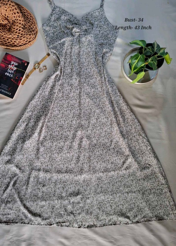 Floral Print Midi Dress. BUST fit upto 32-36