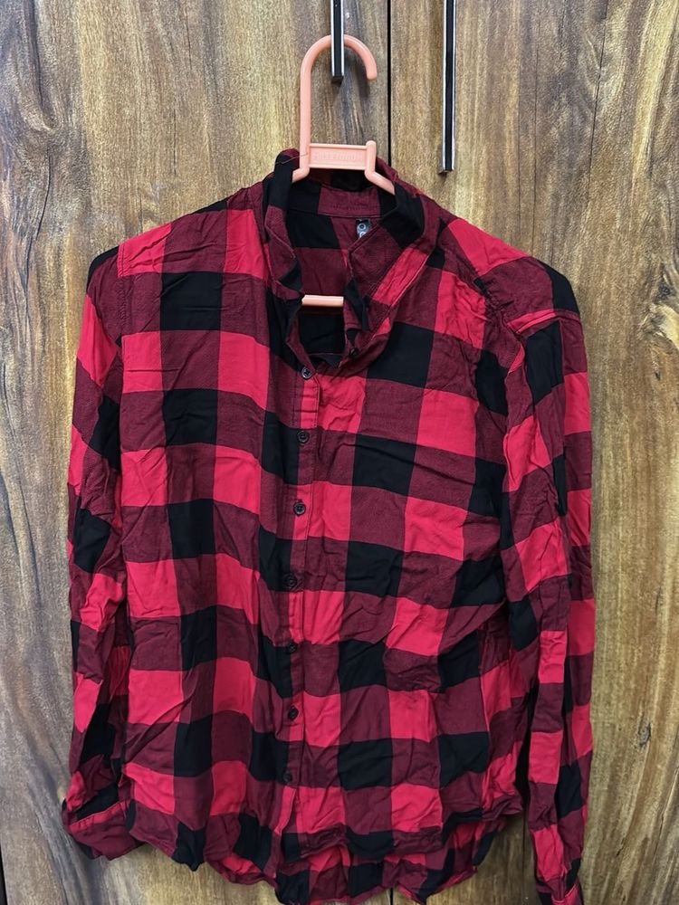 Red &amp; Black Buffalo Plaid Shirt