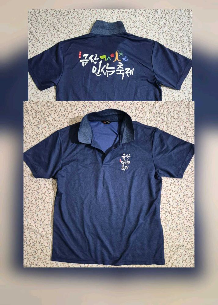 (New) Blue Colour Polo Tshirt 🔥