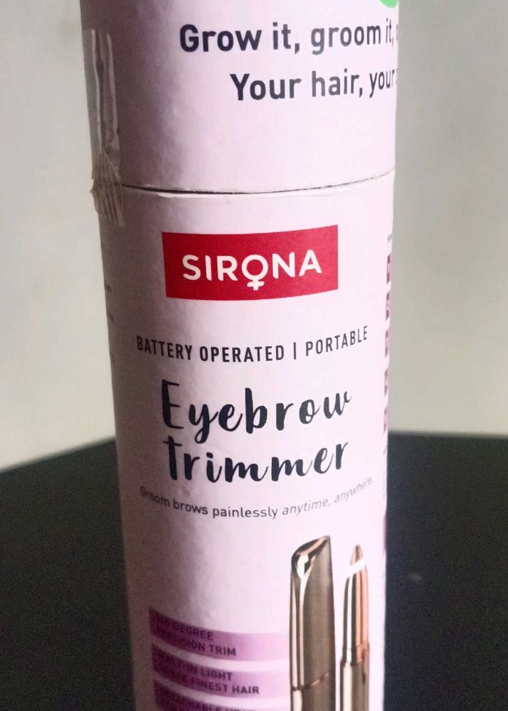sirona eyebrow trimmer ( battery not included)