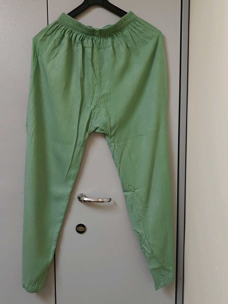 Comfortable Green Ethnic Pyjamas