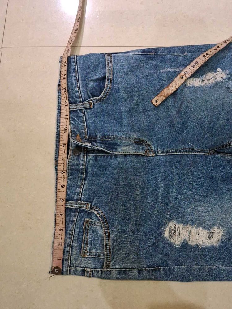 ❗SALE❗Distressed Blue Denim Jeans