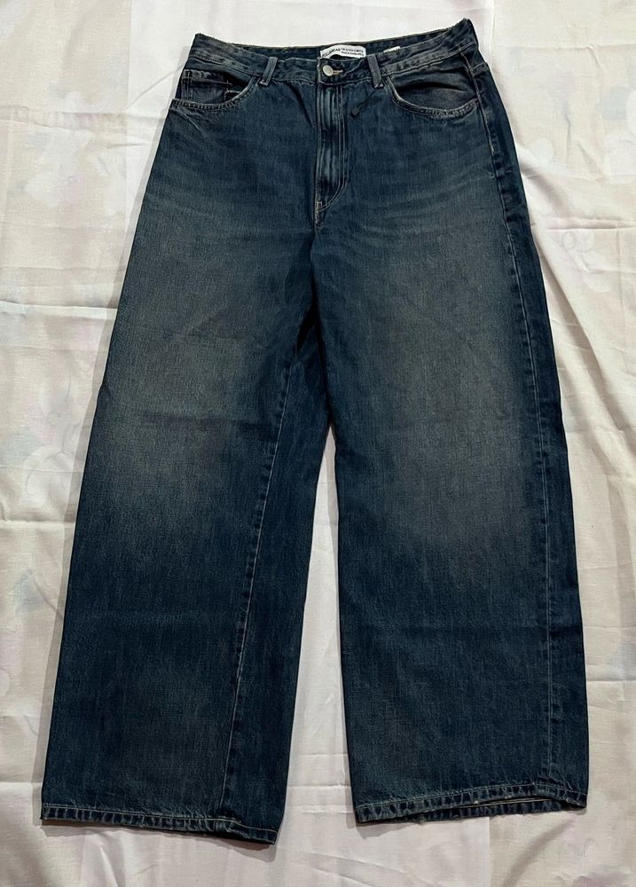 Pull&amp;Bear Highwaist Baggy Jeans size 32