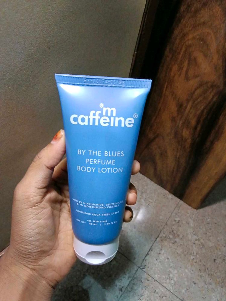 mCaffeine "By The Blues" Perfume Body Lotion