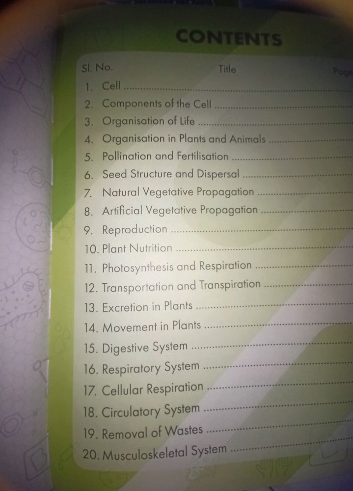 Learning Book For Class 7 Students Science
