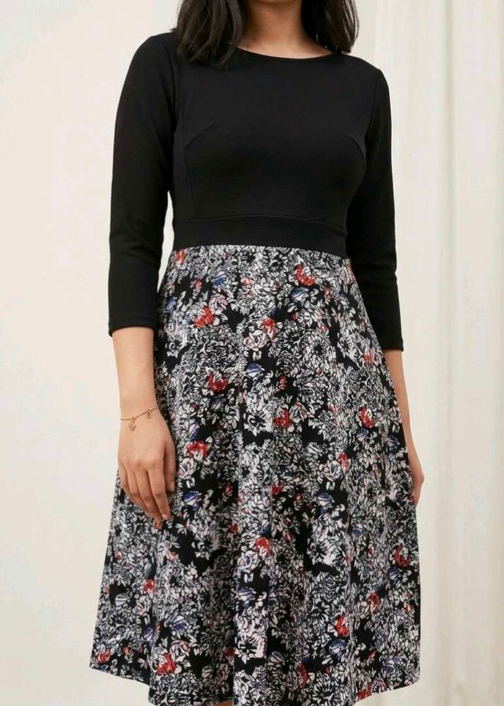 Black Floral Dress