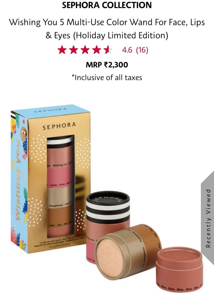 Sephora Multi-Use Color Wand For Face, Lips &amp; Eyes