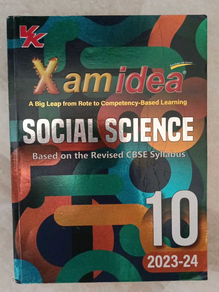 Xam Idea Social Science Class 10