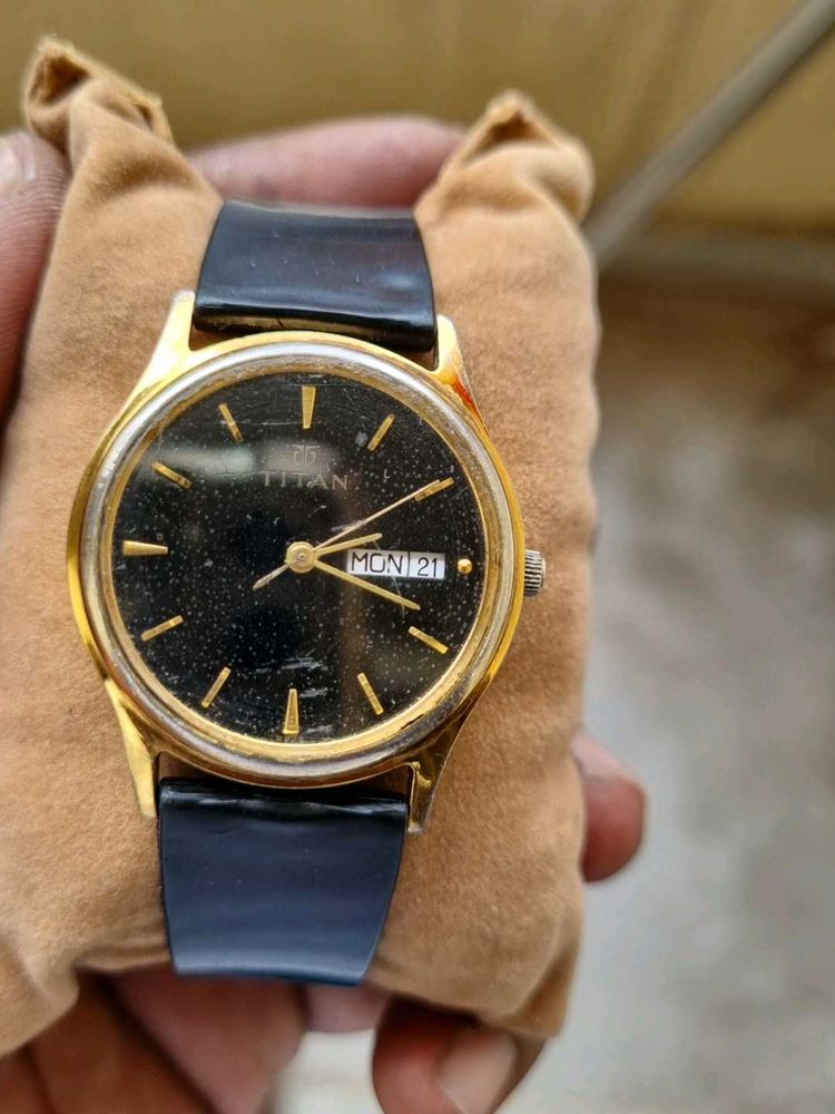 Titan Analog Watch with Day Date