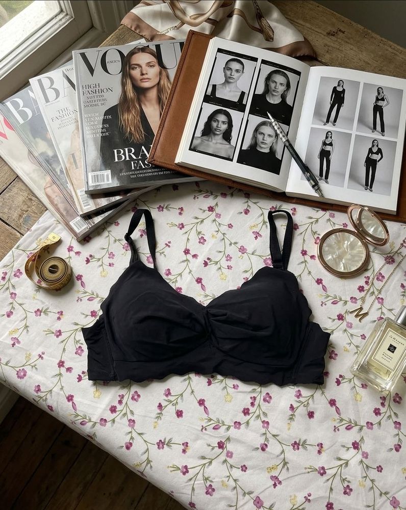 Comfortable Black Bra