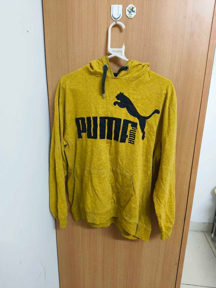 Puma Mustard Hoodie