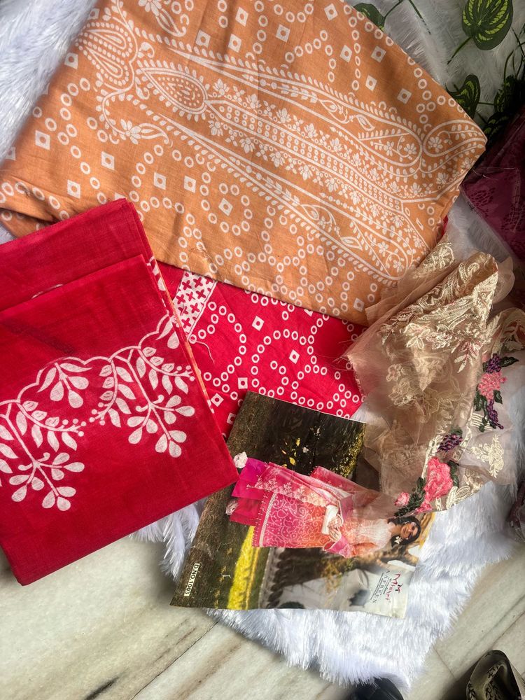 Elegant Ethnic unstitched Pakistani