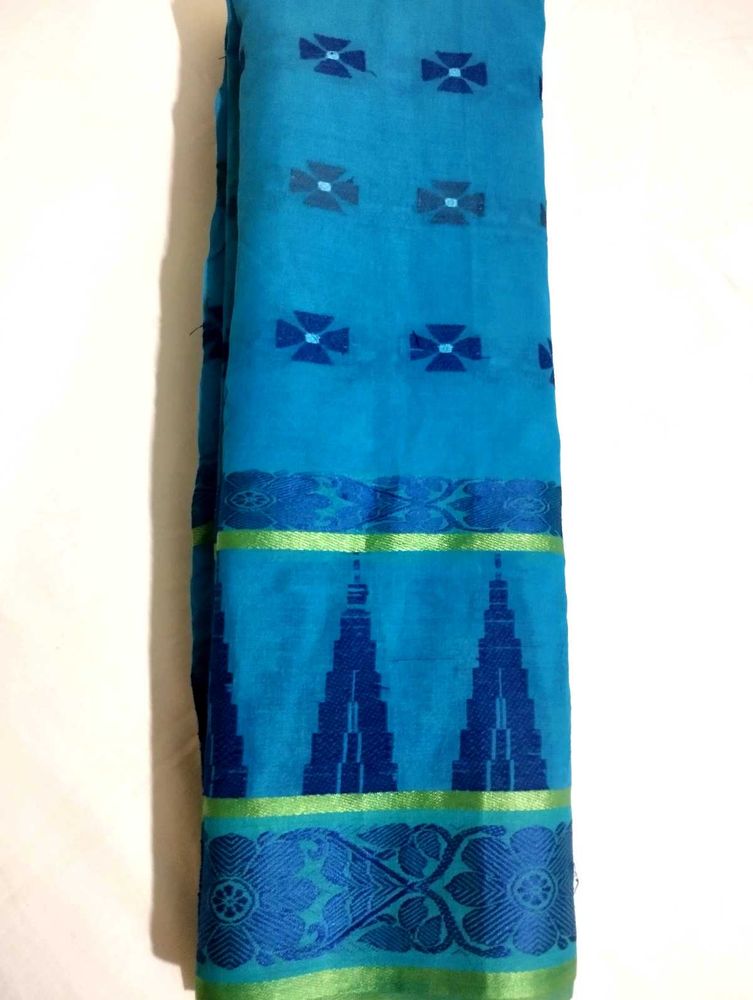 Brand New Cotton Woven Saree