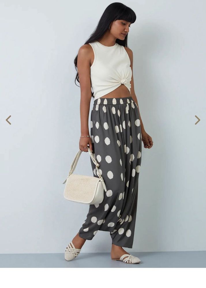 Bombay Paisley Stylish Polka Dot Dhoti/Heram Pant
