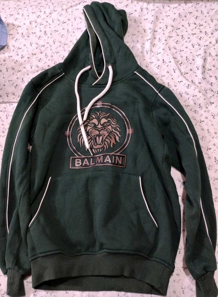 Balmain Lion Logo Hoodie
