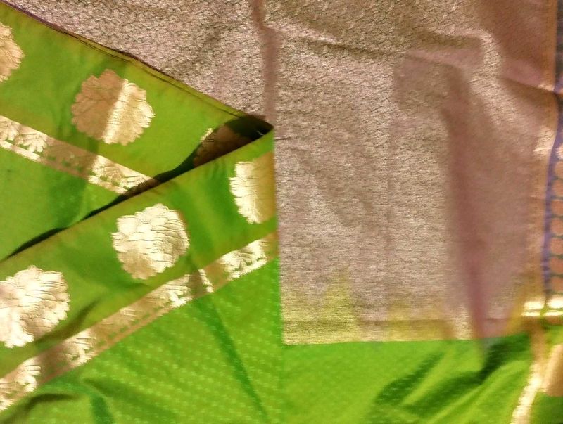 Fancy Silk Saree New Condition