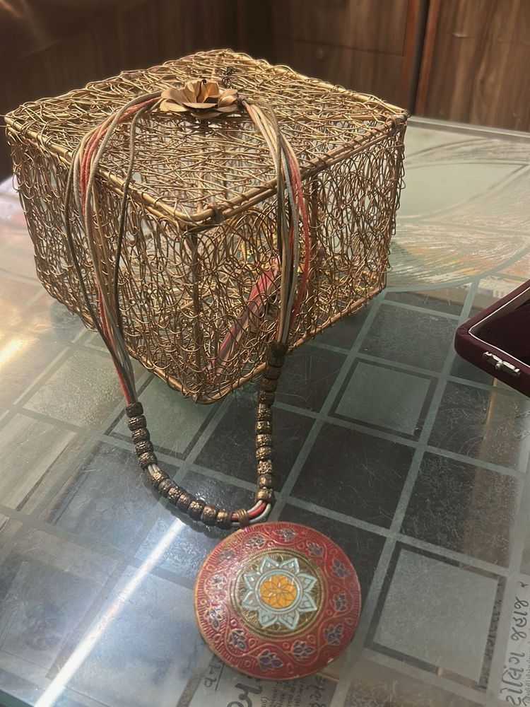 Mandalaart  Pendant Necklace