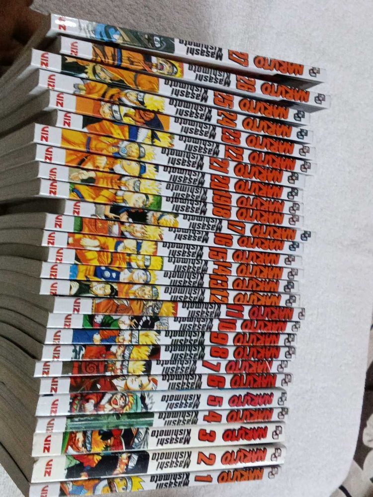 Naruto Manga Lot - Volumes 1-27