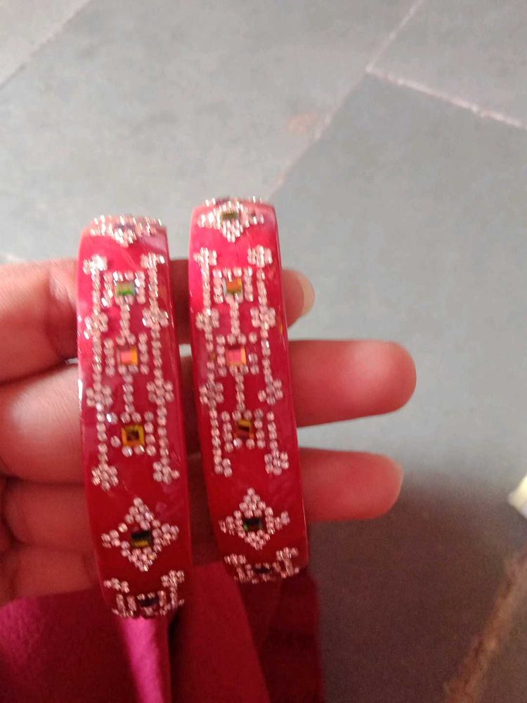 Beautiful Red Bangles