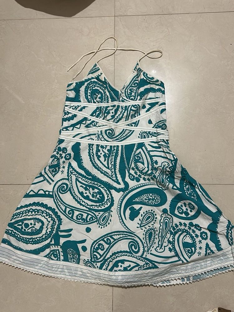 Paisley Halter Dress🥰