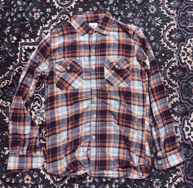 Men's Plaid Flannel Shirt