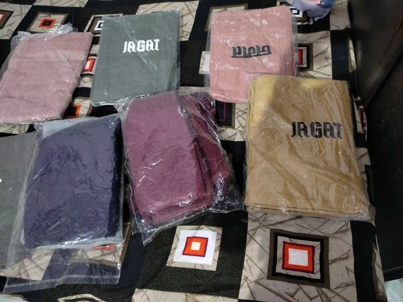 Bath Towel New Unused  Rs Different Colors